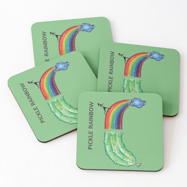 Item preview, PICKLE RAINBOW by FrankenDuo turqeese designed and sold by FrankenDuo.