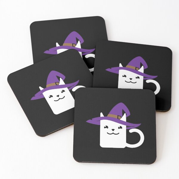 Item preview, FUNNY CUTE WITCH CAT WITH HAT HALLOWEEN designed and sold by TheFirstOne.