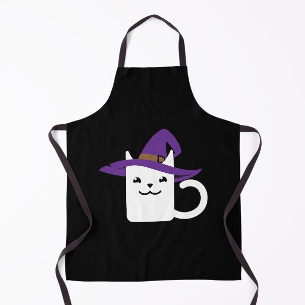Item preview, FUNNY CUTE WITCH CAT WITH HAT HALLOWEEN designed and sold by TheFirstOne.