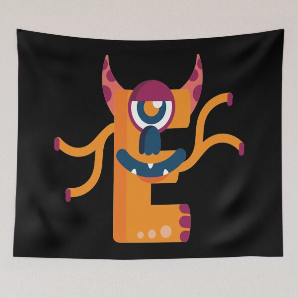 Item preview, Monster Alphabet - Alphabet Monsters E designed and sold by Coder-T.
