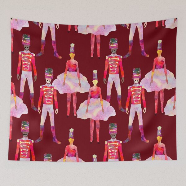 Item preview, Nutcrackers Berry Red designed and sold by NOTSNIW ART.