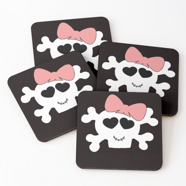 Item preview, skull with bow designed and sold by UNApologetical.