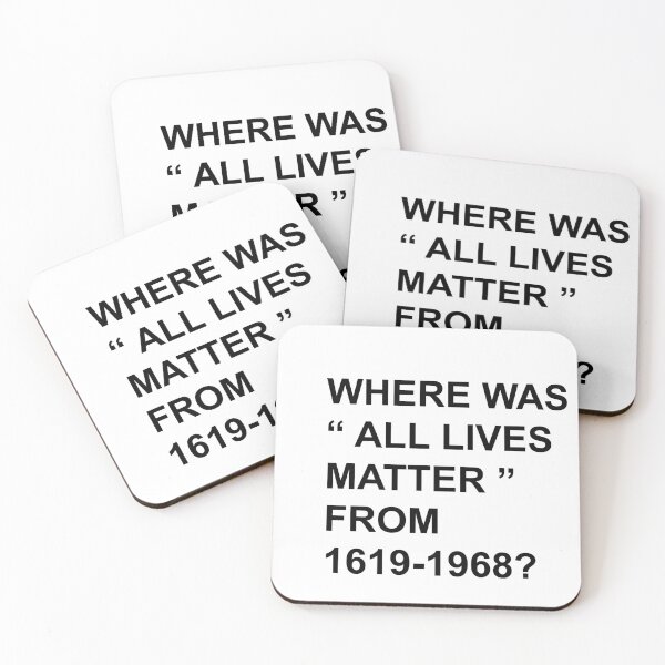 Item preview, Where was lives matter from 1619-1968? designed and sold by Profashionall.