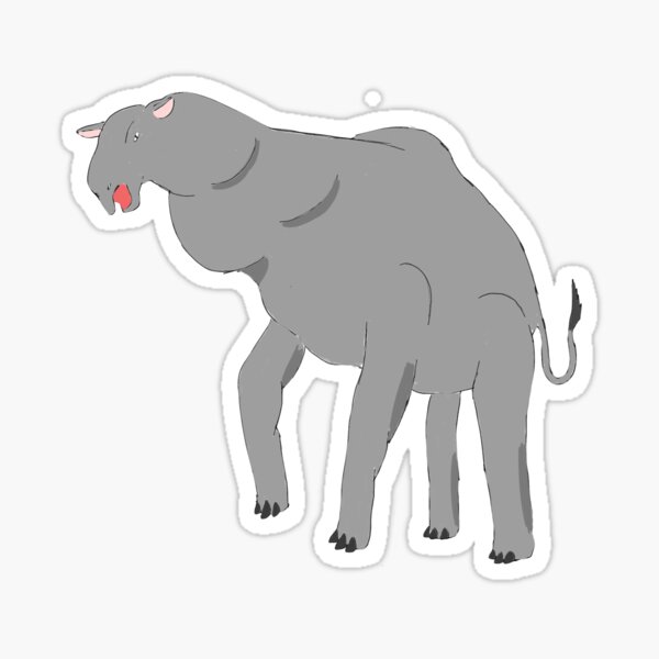 Paraceratherium Stomp Sticker