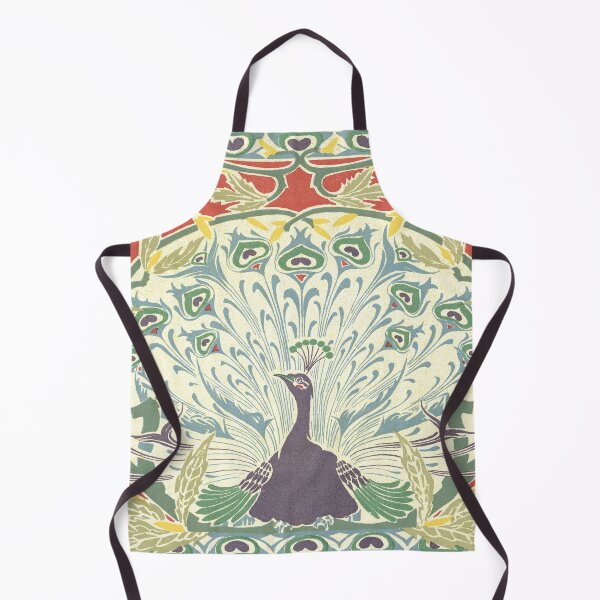 Item preview, Peacock - Art Nouveau Vintage Colorful Illustration designed and sold by elevens.