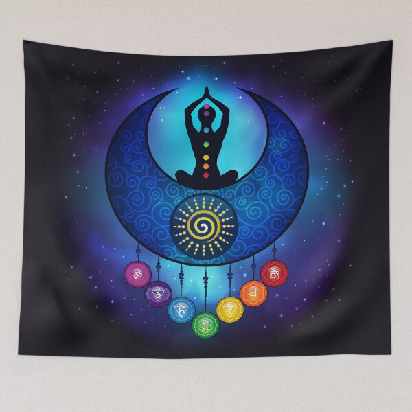 Item preview, 7 Chakra Female Moon & Sun - 59 Universe designed and sold by serenaking.