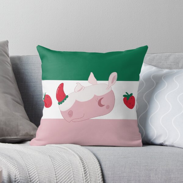 Merengue Pride Flag with Merengue Throw Pillow