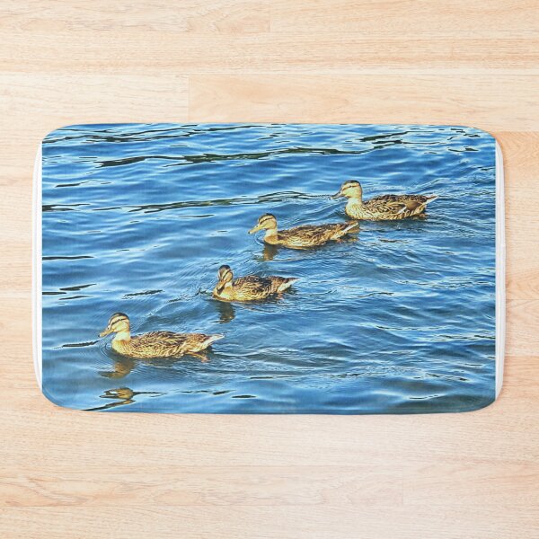 Item preview, Four Ducks Swimming designed and sold by Quirki.