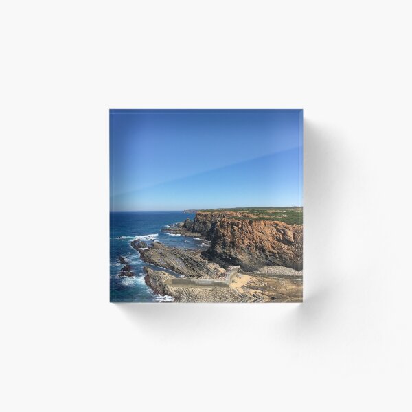 Stunning landscapes of Portugal Acrylic Block
