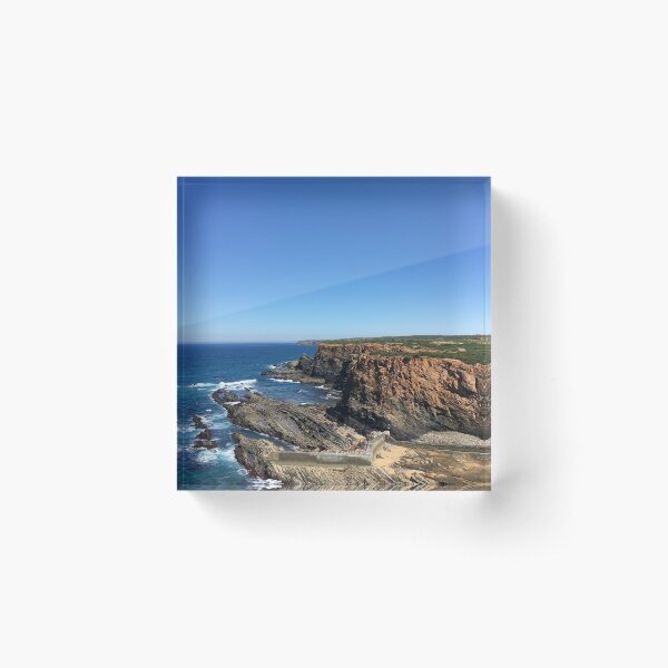 Stunning landscapes of Portugal Acrylic Block