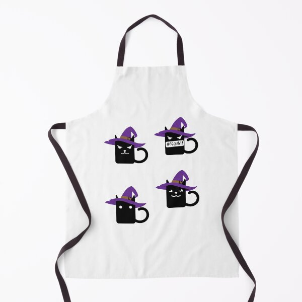 Item preview, FUNNY HALLOWEEN CUTE WITCH CAT WITH HAT PACK designed and sold by TheFirstOne.