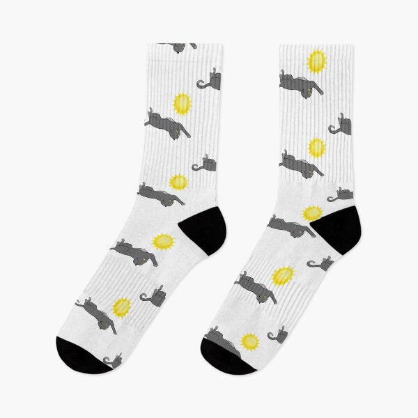 Item preview, Funny Lazy Cat Lying in the Sun designed and sold by TheInkElephant.
