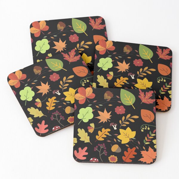 Item preview, Fall/autumn leaves pattern designed and sold by Pattern-ify.