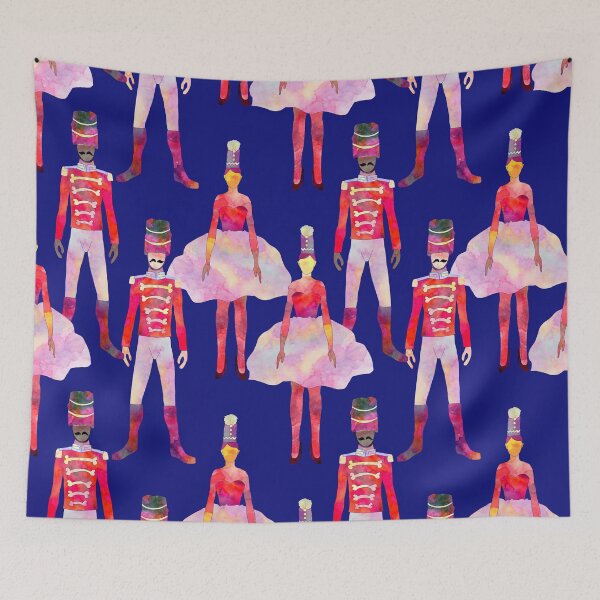 Item preview, Nutcrackers Sapphire Blue designed and sold by NOTSNIW ART.