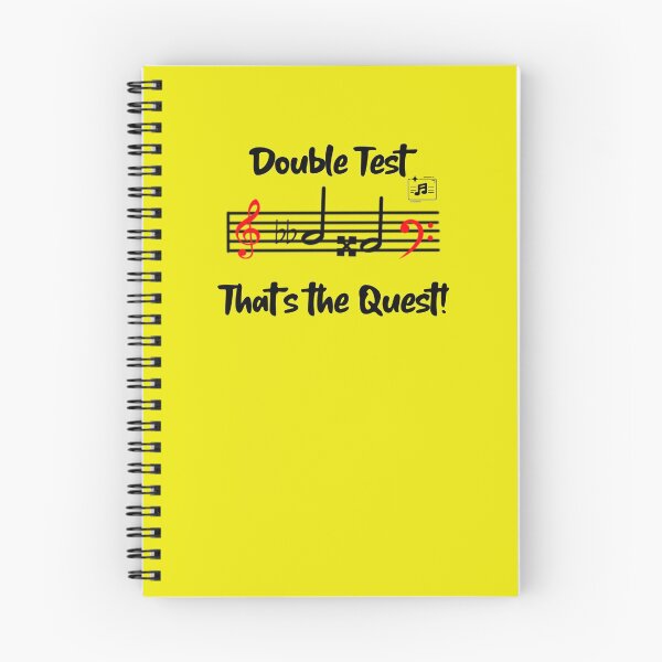 Item preview, "Double Test-That's the Quest!"- Music Piano Band Orchestra  designed and sold by musicmusicpin.
