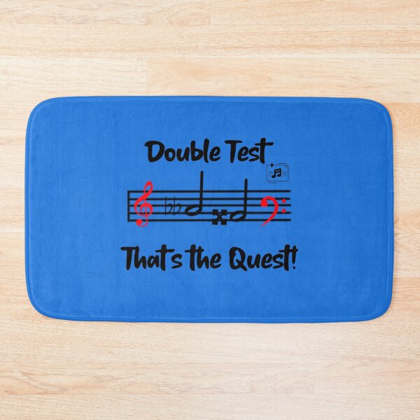 Item preview, "Double Test-That's the Quest!"- Music Piano Band Orchestra  designed and sold by musicmusicpin.