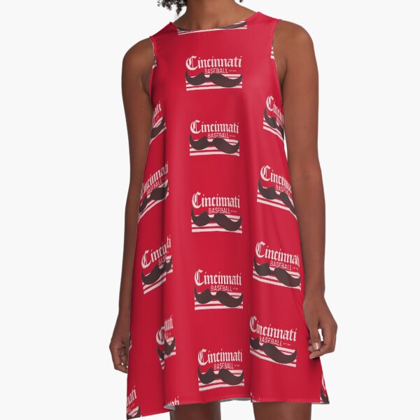 Cincinnati Baseball - Vintage A-Line Dress