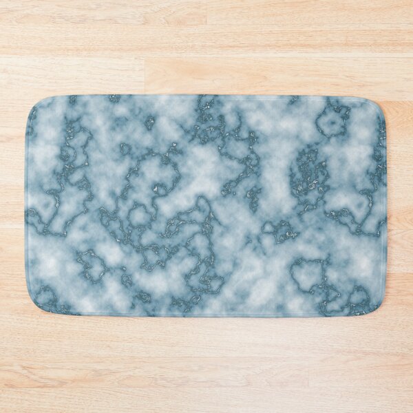 Item preview, Blue Silver Foil Marble designed and sold by pear-la.