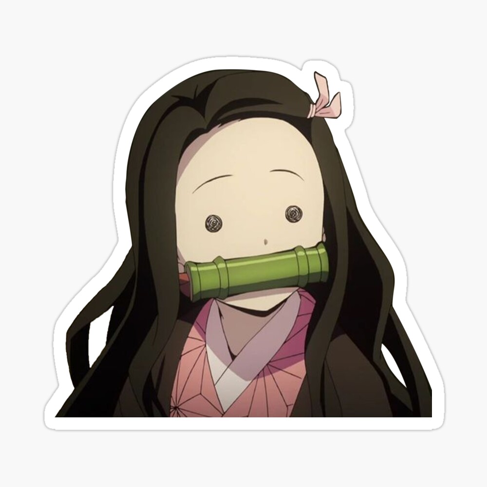 Cute Nezuko Kawaii Demon Slayer Poster By Alexjandro8 Redbubble