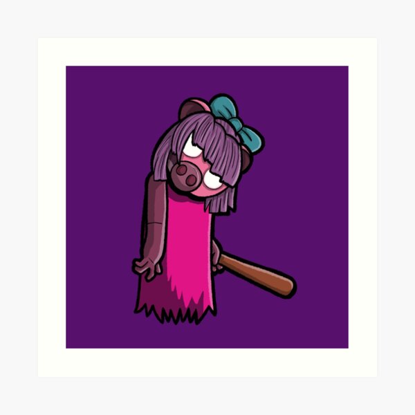 Jelly Roblox Art Prints Redbubble - sanna roblox with jelly and