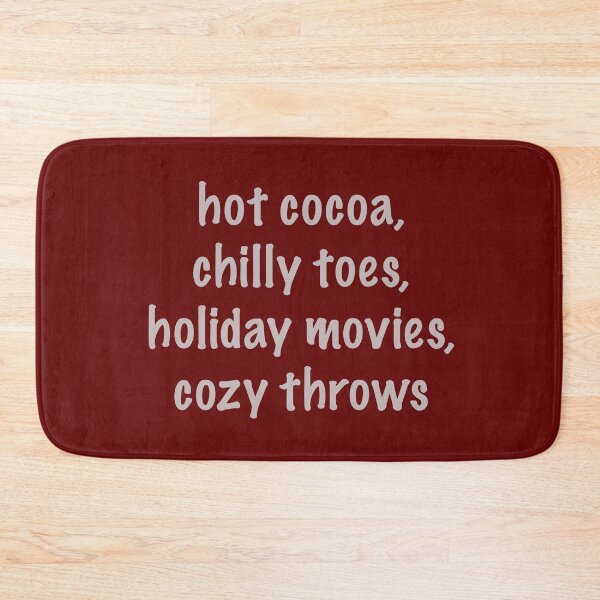 Item preview, Cozy Holiday Poem designed and sold by Whoopsidoodle.