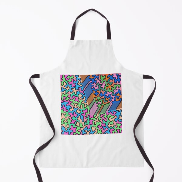 Item preview, Colorful squiggle pattern illusion designed and sold by jengeecreations.