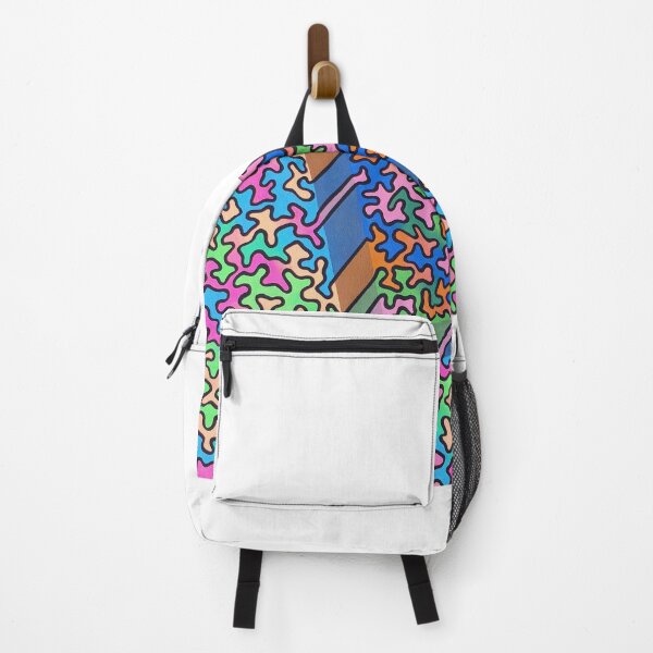 Item preview, Colorful squiggle pattern illusion designed and sold by jengeecreations.