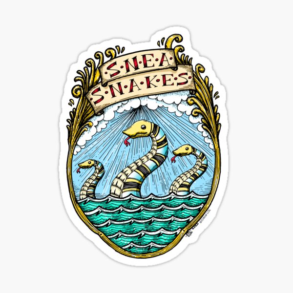 Item preview, Snea Snakes Colorized designed and sold by CriticalLOL.