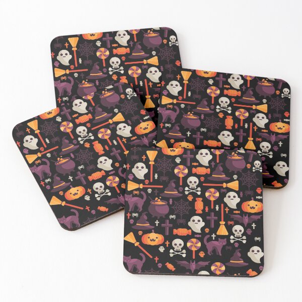 Item preview, Happy Halloween Party - Cute Retro Halloween Pattern | Tagadog designed and sold by tagadog.