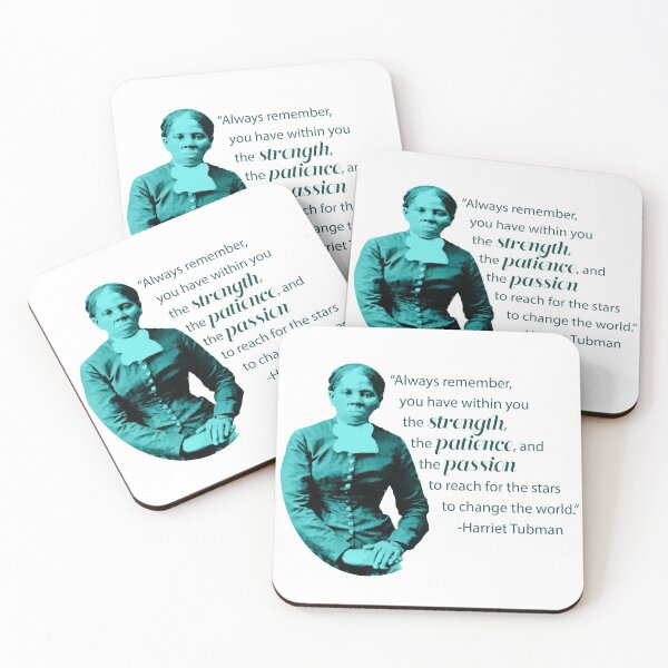 Item preview, Harriet Tubman Quote - Women's History designed and sold by mypolitics.