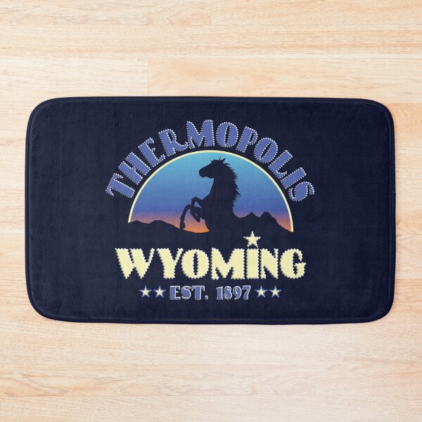 Item preview, Thermopolis, Wyoming Wild Horse Gifts designed and sold by NoBonesLife.