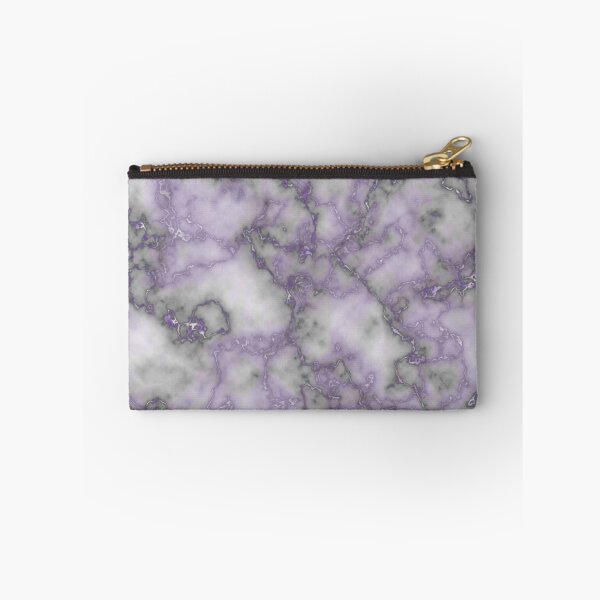 Item preview, Purple Silver Foil Marble designed and sold by pear-la.