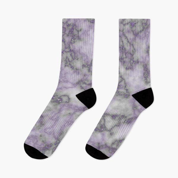 Item preview, Purple Silver Foil Marble designed and sold by pear-la.