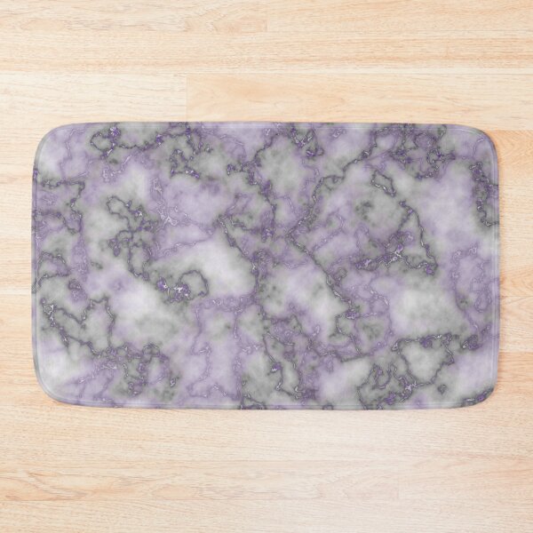Item preview, Purple Silver Foil Marble designed and sold by pear-la.