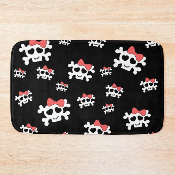 Item preview, skull with bows pattern designed and sold by UNApologetical.