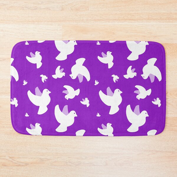 Item preview, Purple Dove Scatter Pattern designed and sold by aloetech.
