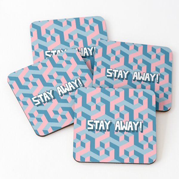 Item preview, Multicolor Pattern - Stay Away! designed and sold by Photoque.