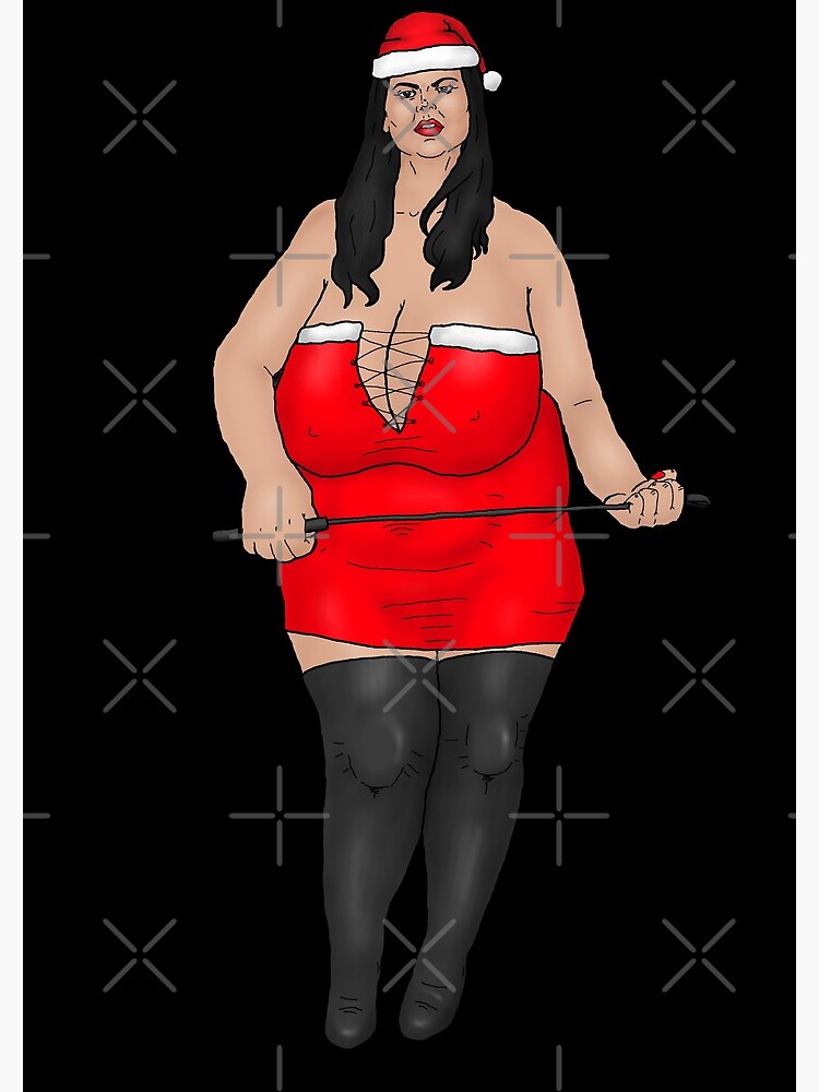 strict BBW dominatrix with very large breasts Magnet by PinUpsandPulp