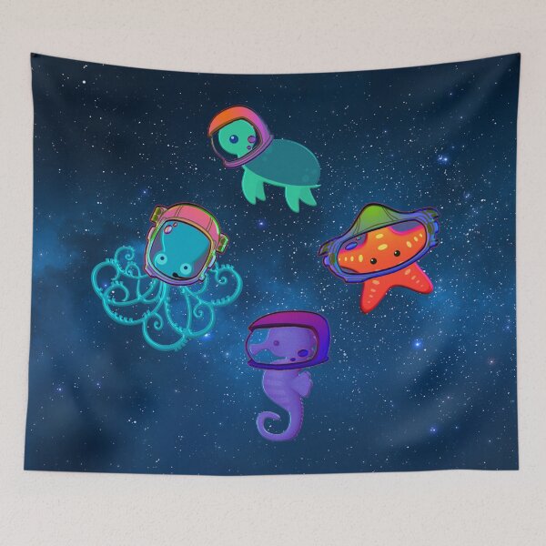 Item preview, Sea Creatures in Space designed and sold by hailish.