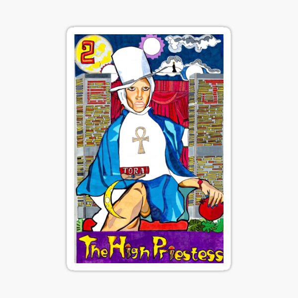 The High Priestess - Erykah Badu Sticker