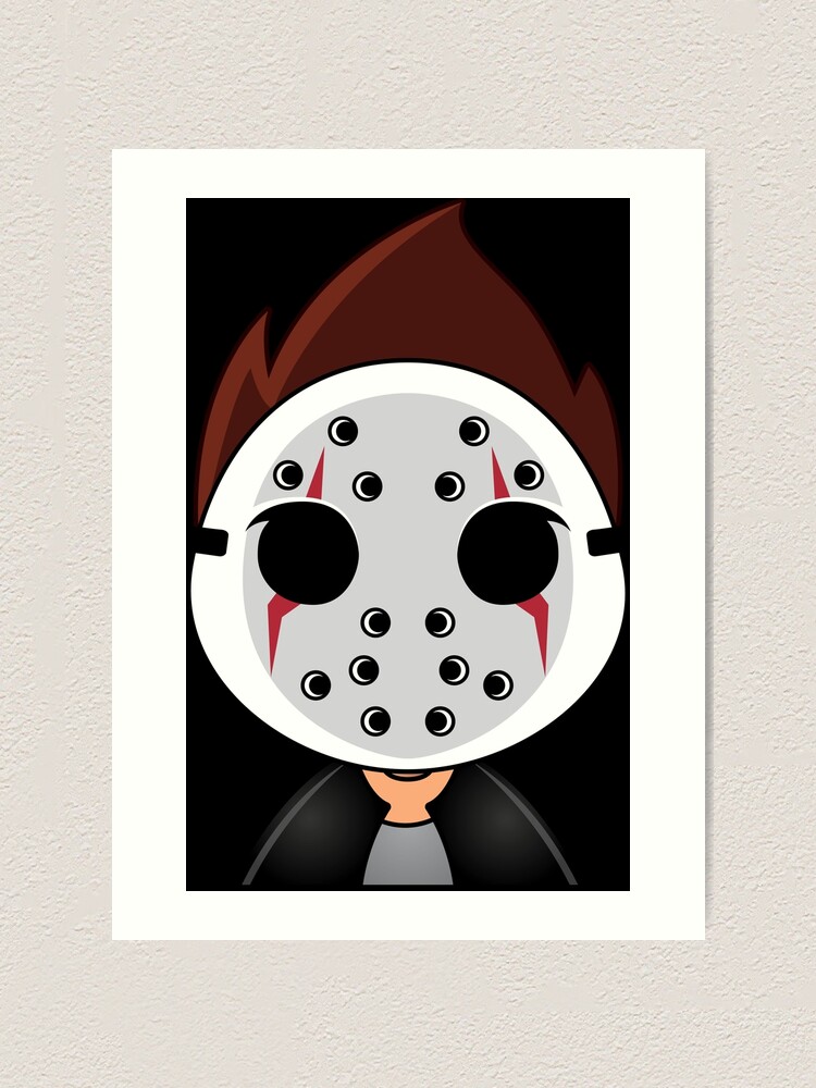 "Jason Emoji" Art Print for Sale by Nerdmoji Redbubble