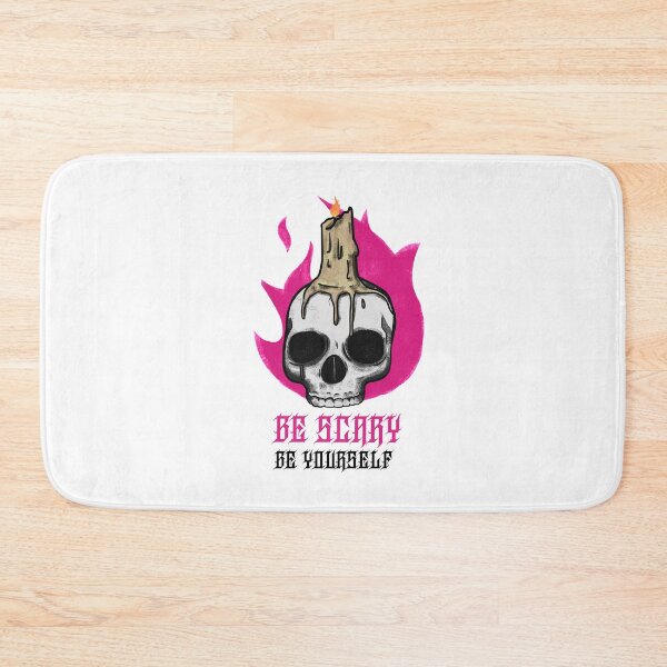 Item preview,  Skull with Candle ,Be Sacry Be Yourself   designed and sold by Widisp.
