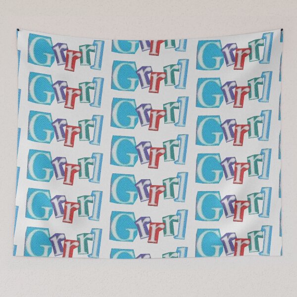 Item preview, Grrrl Logo designed and sold by kclarkson.
