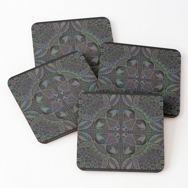 Item preview, Ox / Aurochs / Uruz Mandala - color designed and sold by raymie-fenn.