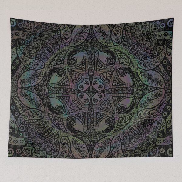 Item preview, Ox / Aurochs / Uruz Mandala - color designed and sold by raymie-fenn.