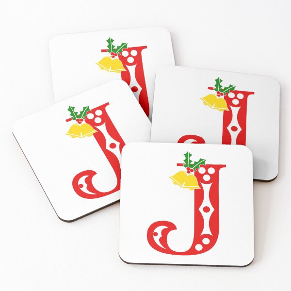 Item preview, Decorative Alphabet Letter - Initial J - Personalized Christmas Gift designed and sold by MonogramHQ.