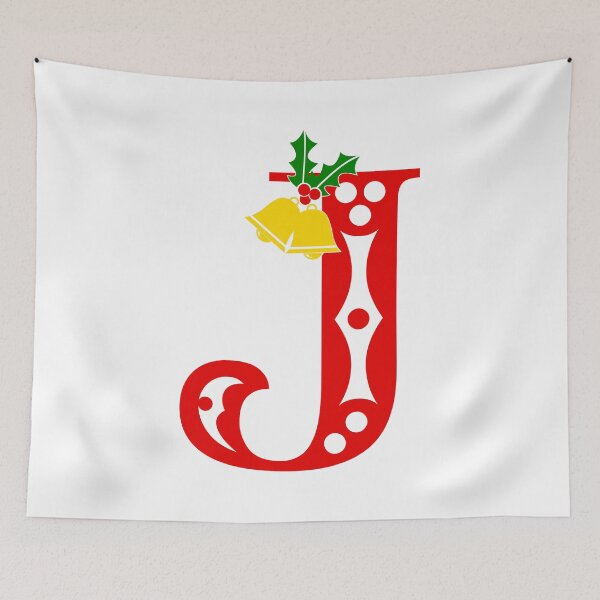 Item preview, Decorative Alphabet Letter - Initial J - Personalized Christmas Gift designed and sold by MonogramHQ.