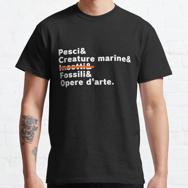 Collezione "Vita da Crosser" (Museo, Testo bianco) Classic T-Shirt