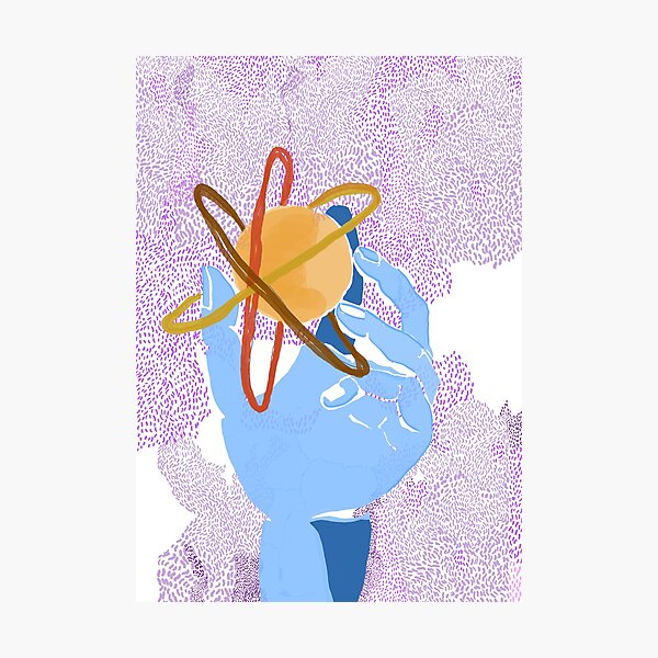 Science at hand by Mia Štark Photographic Print
