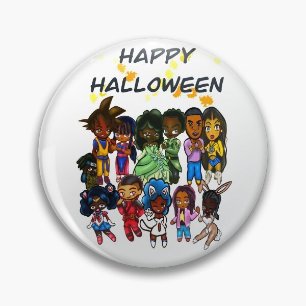 Item preview, Chibi Costume Black People (Halloween Pack) designed and sold by BlackArtMatter.